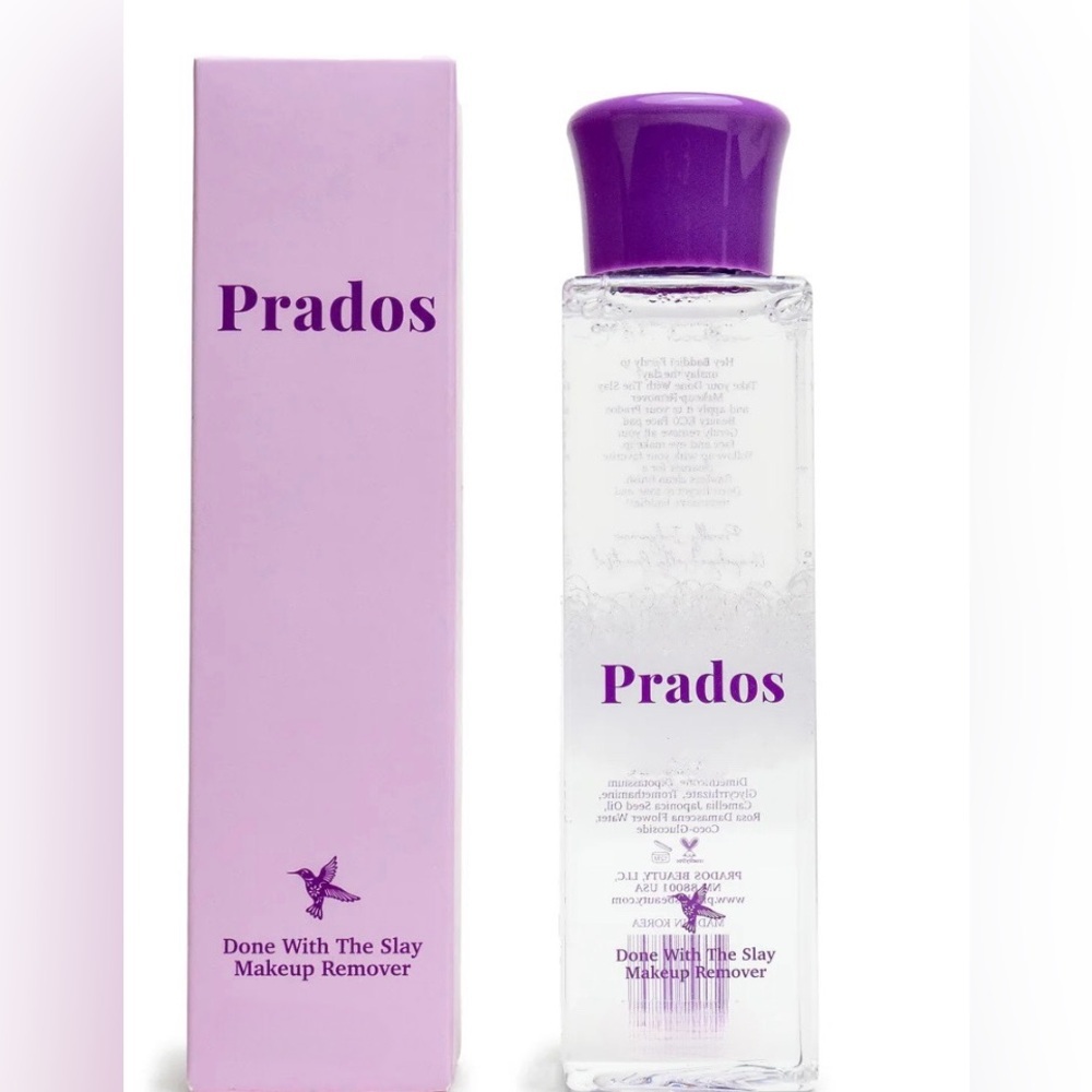 NIB PRADOS BEAUTY Done With‎ The Slay Makeup Remover 3.72 fl. Oz - Picture 2 of 7